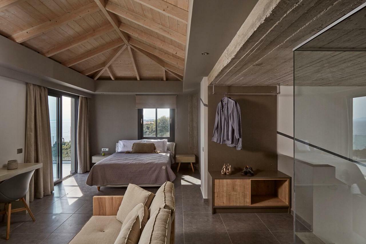 Villa Blue Sea Spathíon 外观 照片